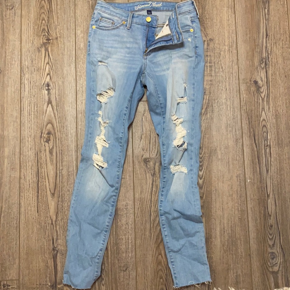 Target Ripped Jeans (Worn ONCE)